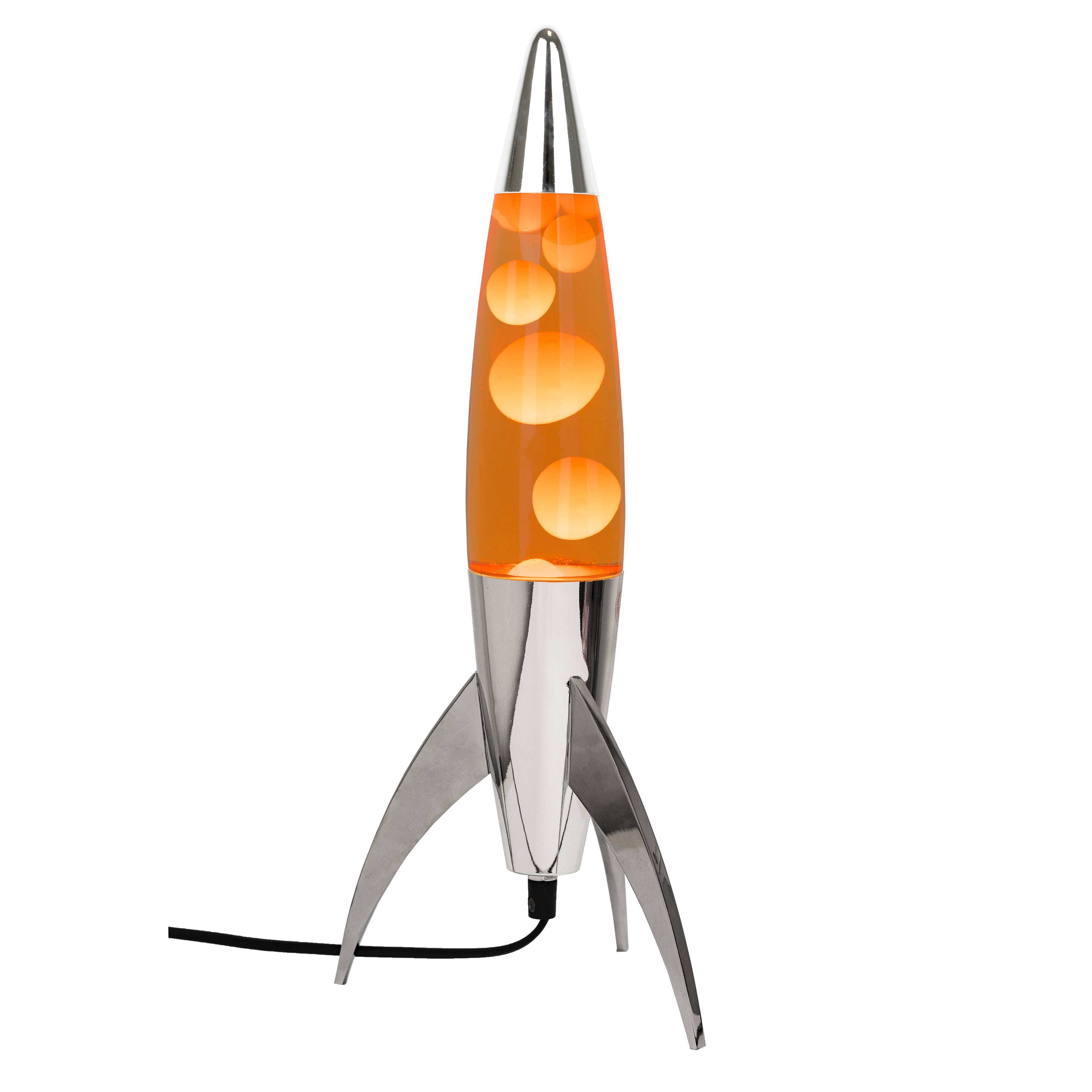 Lava-lampa Rocket orange