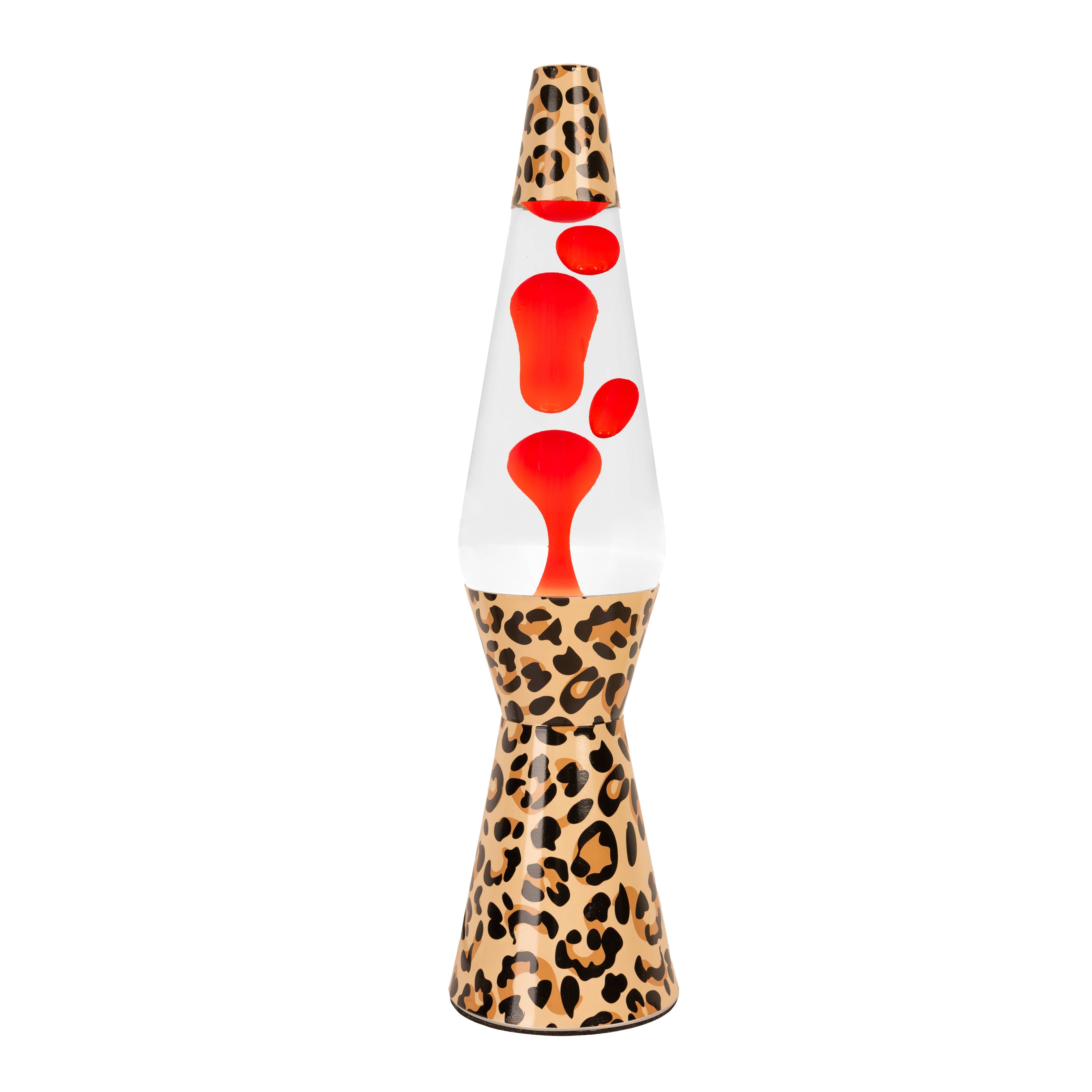 Bullet lava-lampa i leopardmönster