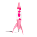 Rocket monokrom rosa lavaslampa