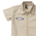 Knuckleheads Pojkar/Flickor Tan Grease Monkey Overall