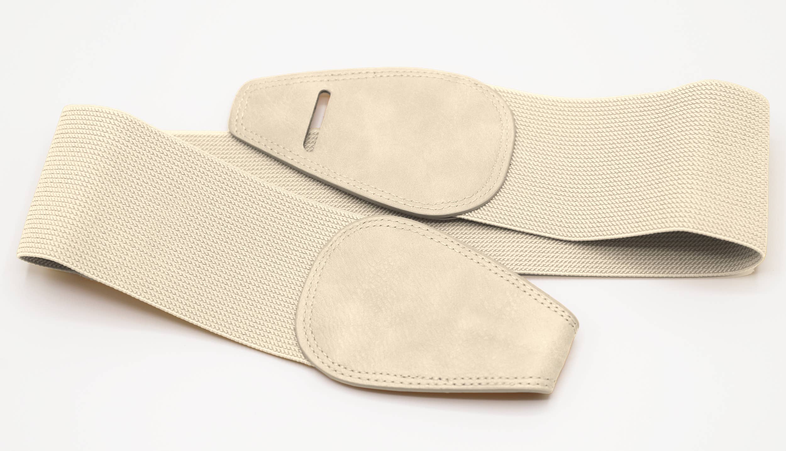 Elastiskt töjbart obi-bälte, bredd 7 cm