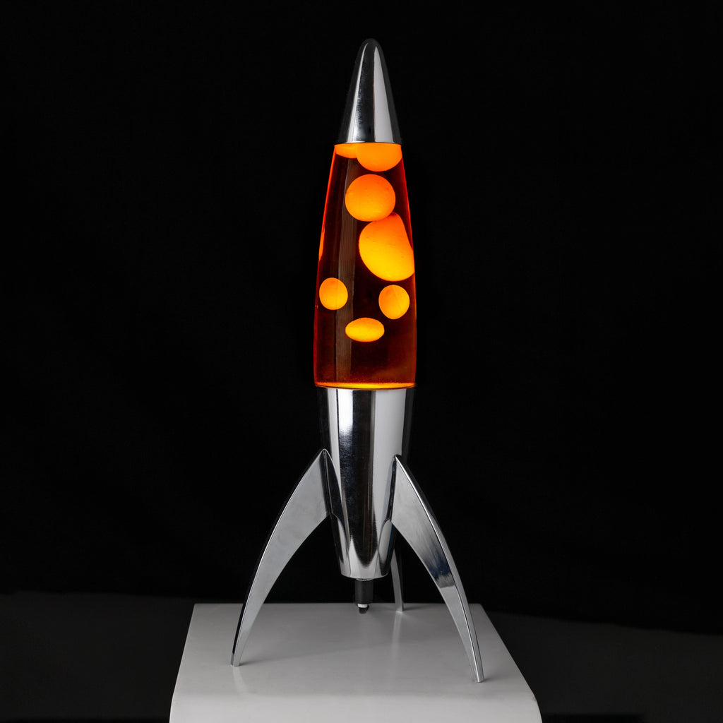 Lava-lampa Rocket orange